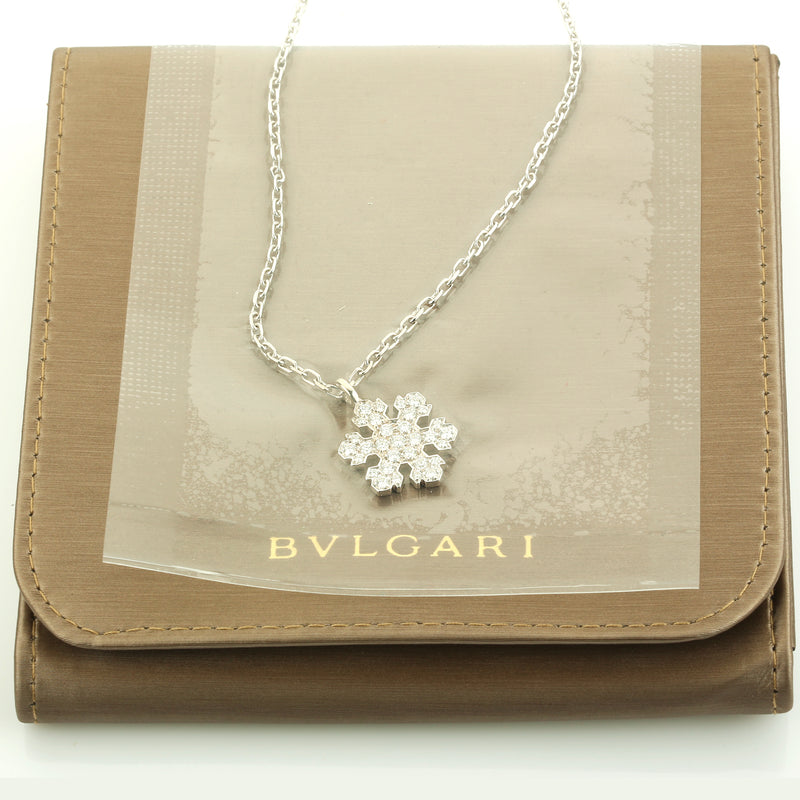 bulgari diamond pendant