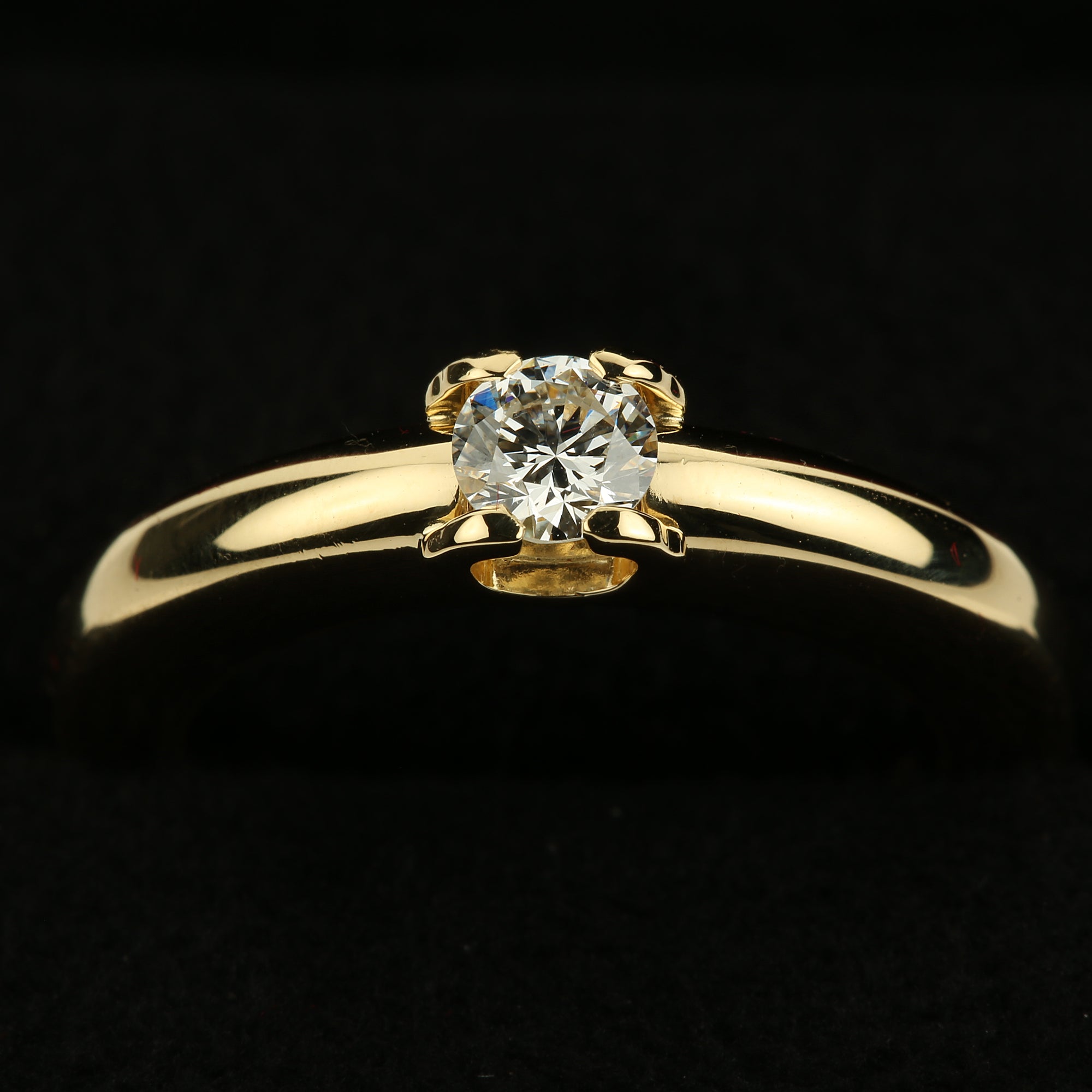 louis cartier solitaire ring