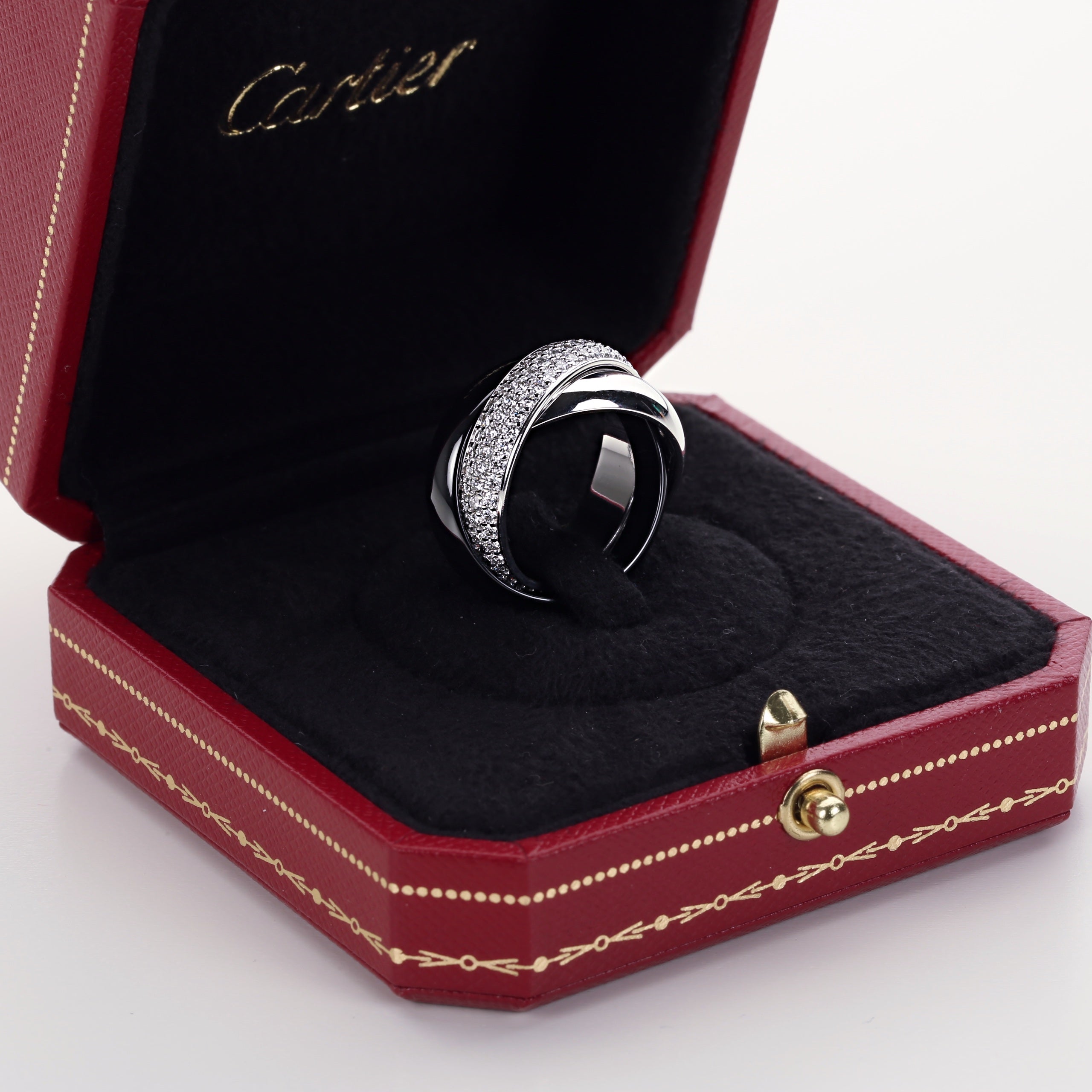 Cartier Trinity large model ring 18k 