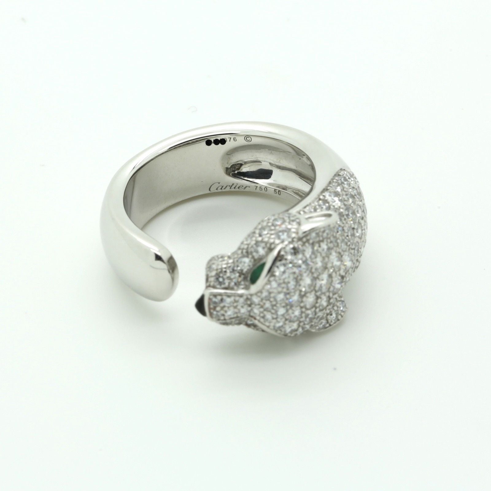 cartier panthere pave ring