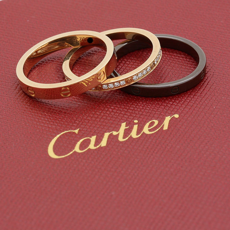 cartier three band