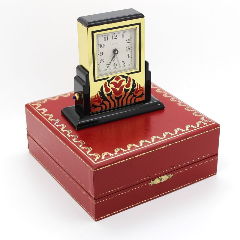 cartier pendulette clock