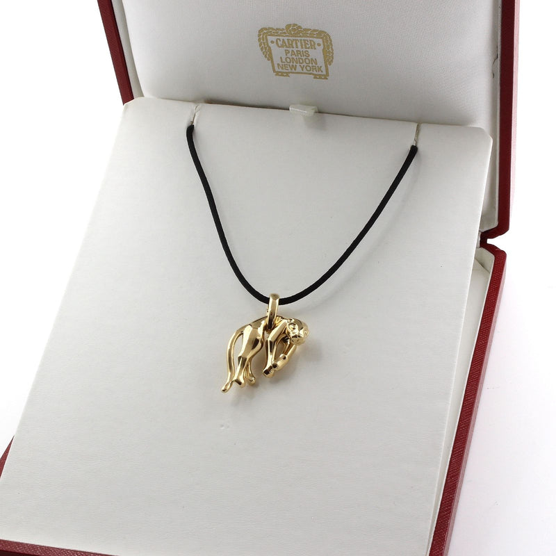 cartier gold panther necklace