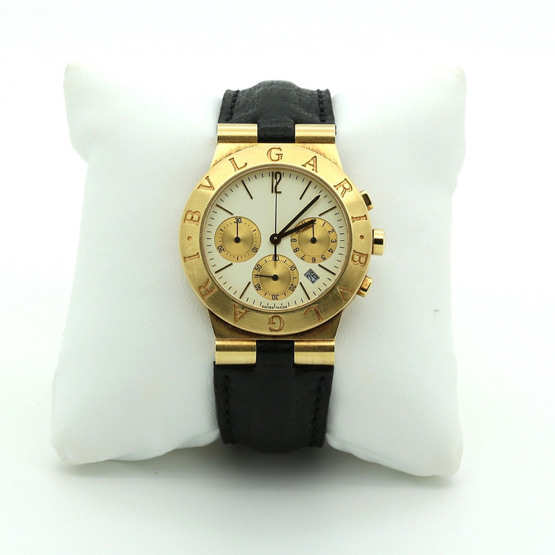 bvlgari gold diagono