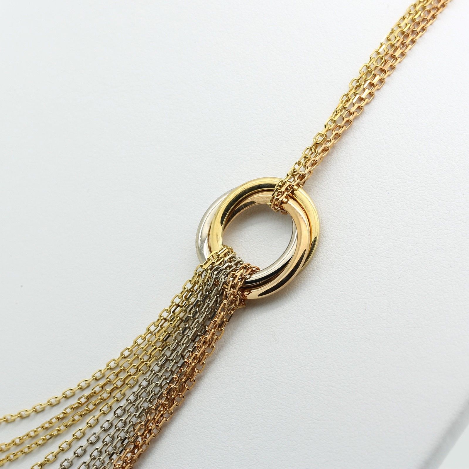 cartier trinity chain necklace