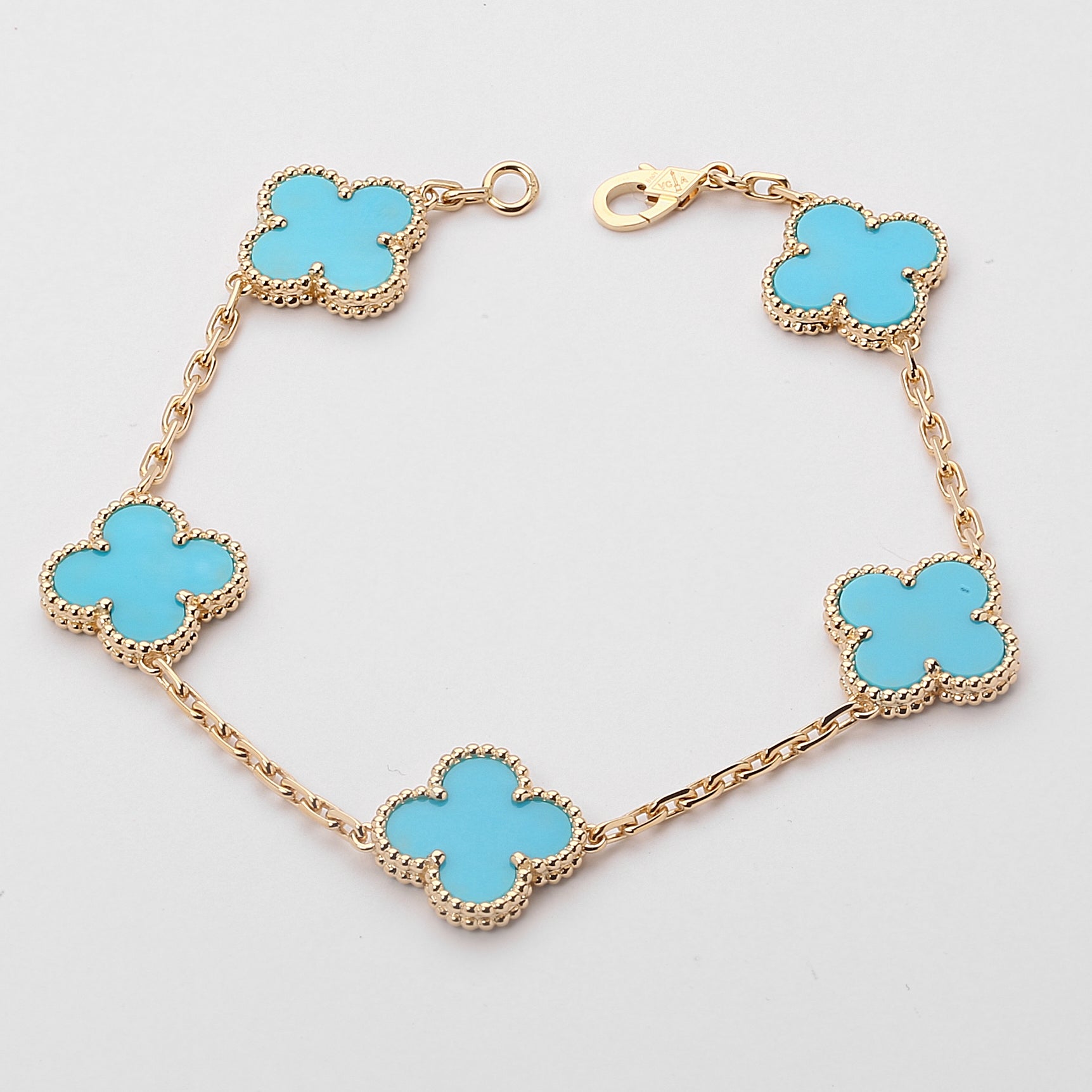 van cleef arpels turquoise alhambra