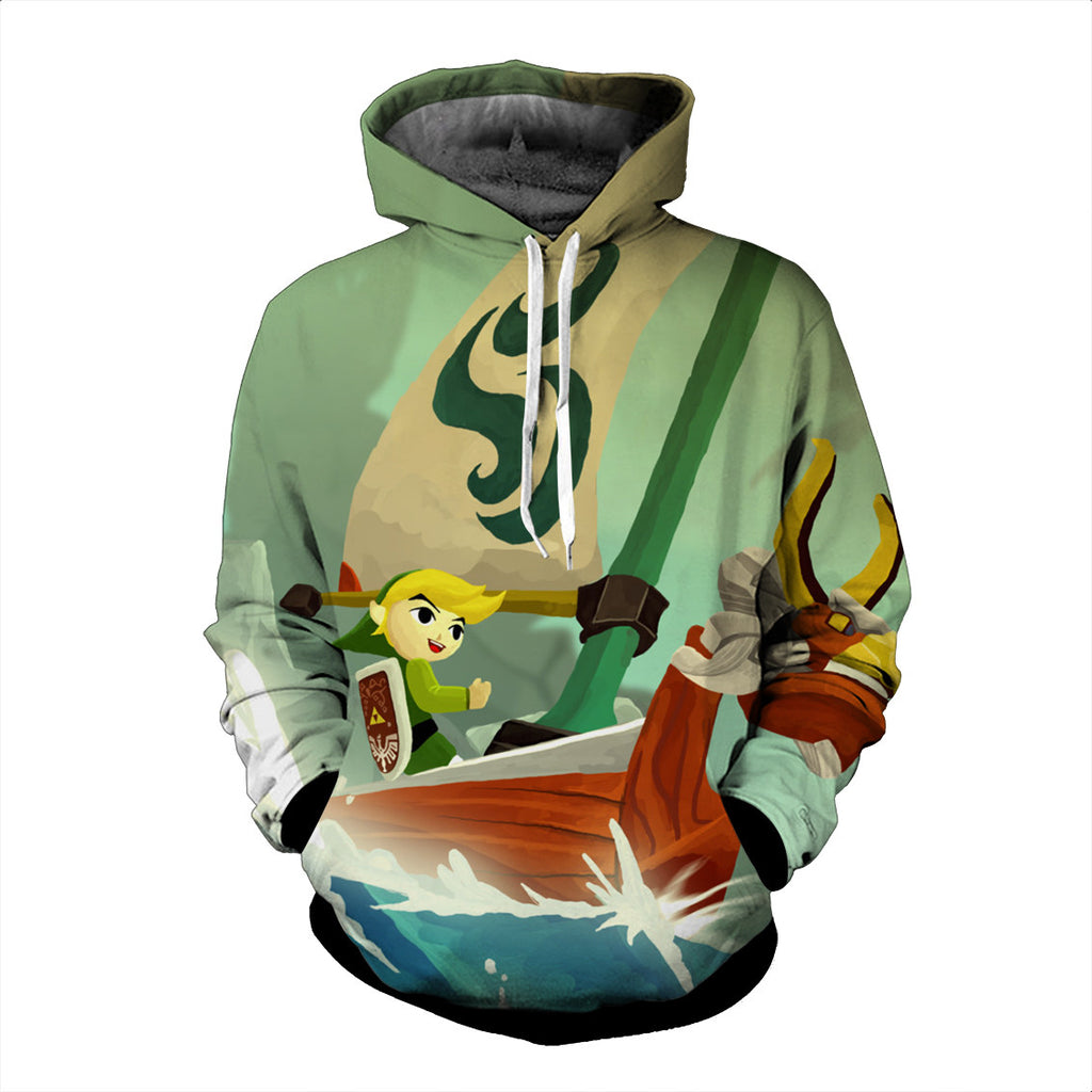 men's cotton hooded sweatshirt