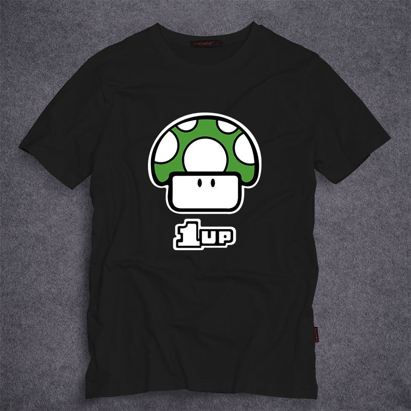 Super Mario Bros 1up T Shirt Gamer Treasures