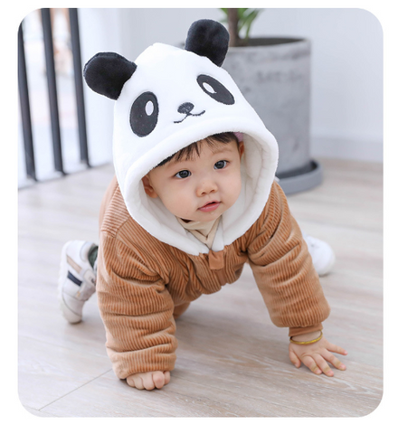 Panda Baby Costume Rompers