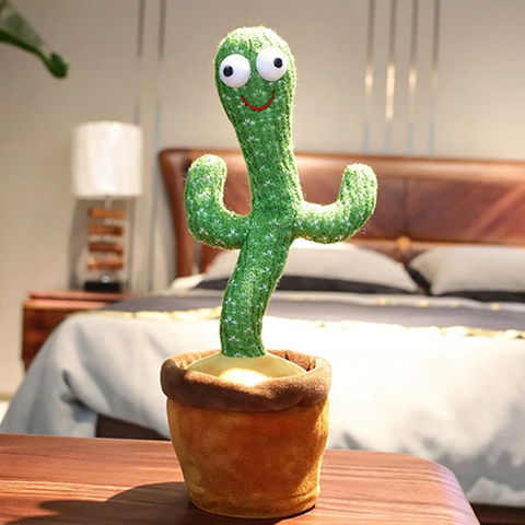 Sound Mimicking Dancing and Singing Cactus