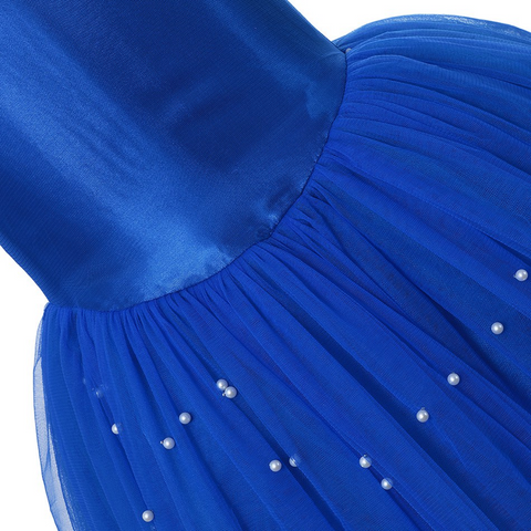 Dark Blue Princess Ball Gown