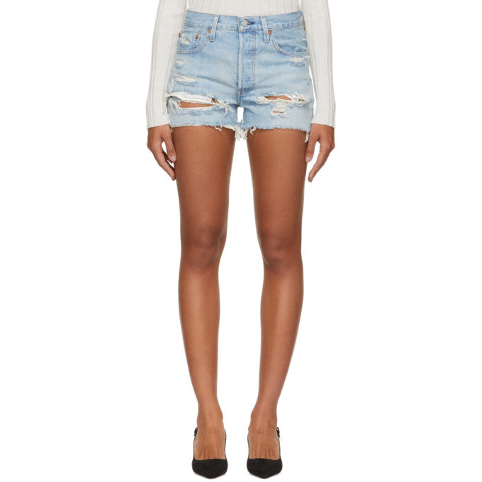 levis 501 shorts waveline