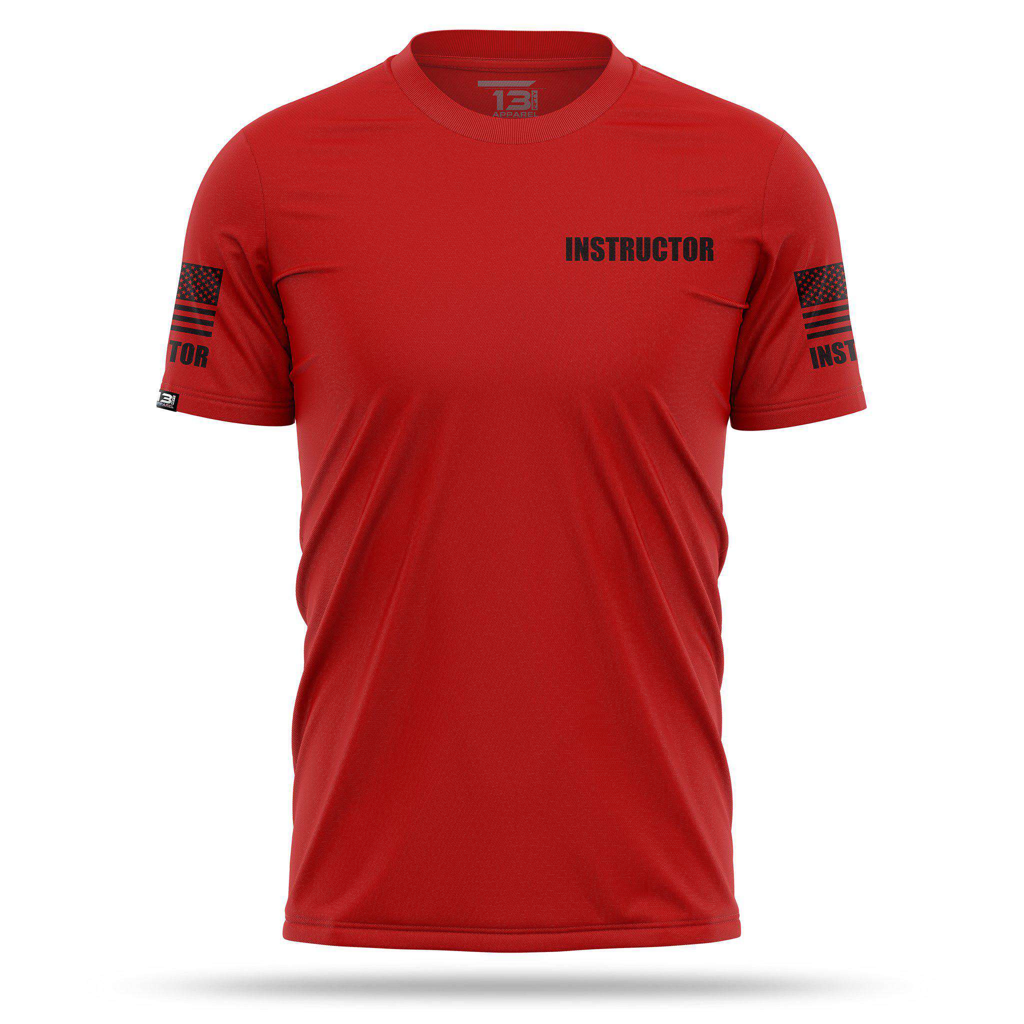 [RED RANGER] Men's Instructor Shirt [RED/BLK] | 13 Fifty Apparel