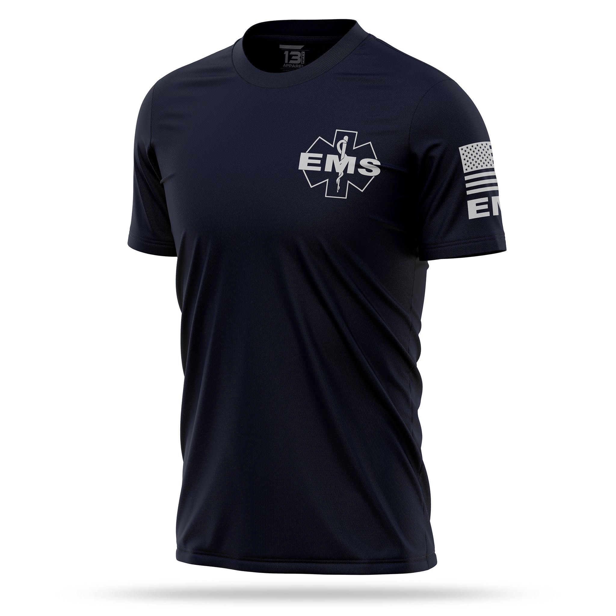 13 Fifty Apparel | [SCOOP] Men's EMS Shirt [BLU/WHI] | 13 Fifty Apparel