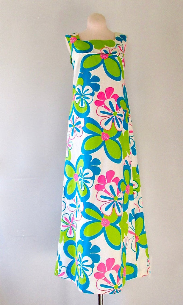 hawaiian flower dress Big sale - OFF 70%