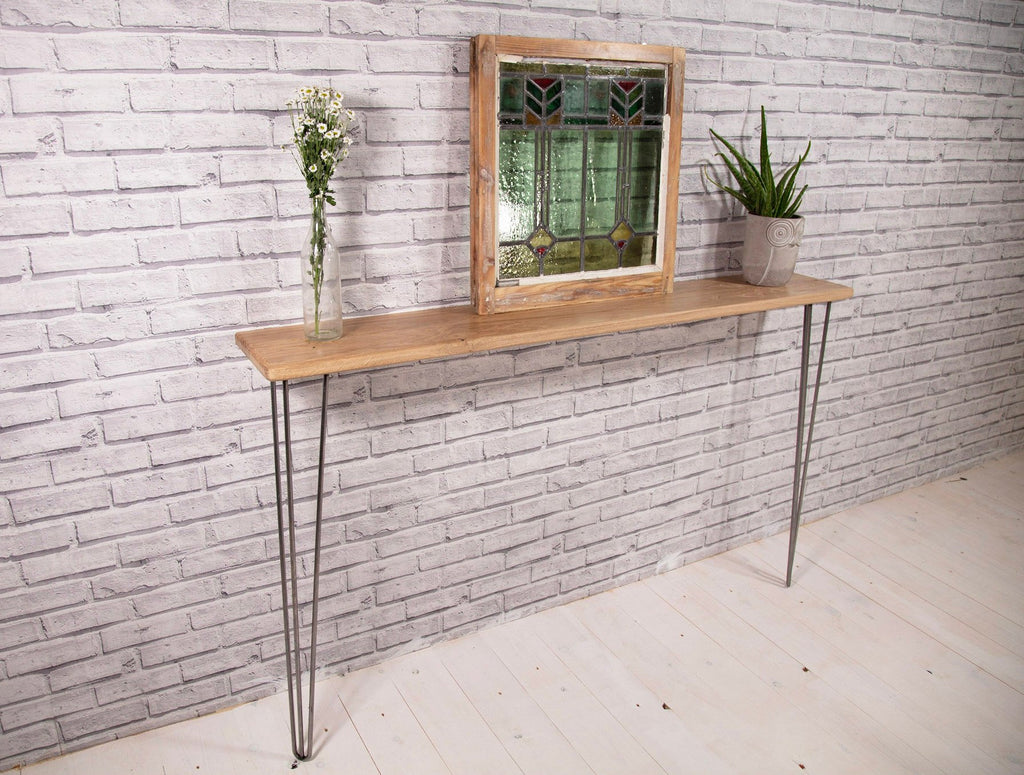 slimline console table