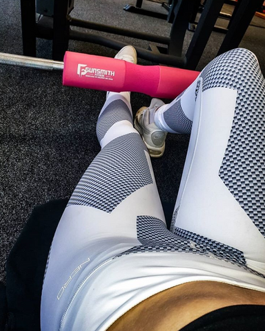 Glute bridge hip pad