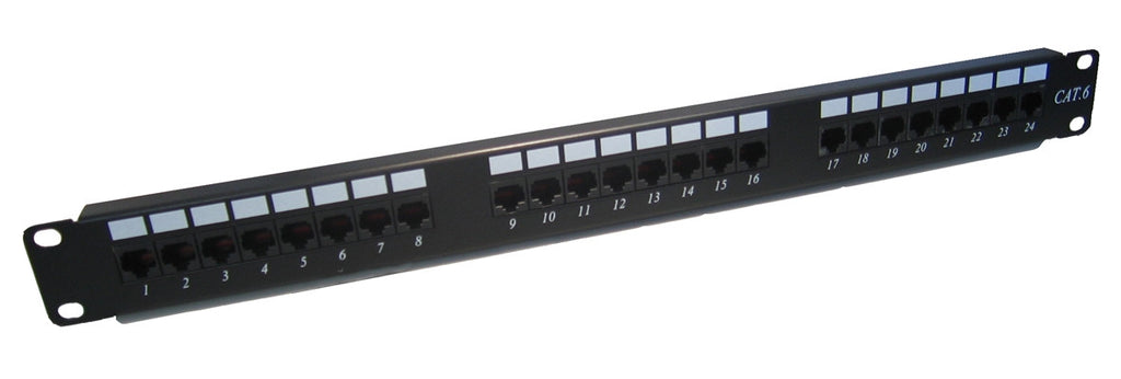 cat6 rack mount patch panel