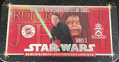 star wars metallic impressions collector cards