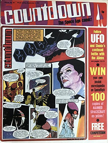 Vintage Ultra Rare Countdown The Space Age Comic Magazine Issue No. 29 September 4th 1971