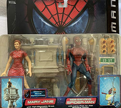 spiderman and mary jane 2 pack