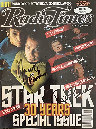 Vintage 1996 Radio Times Star Trek 30 Years Special Issue - Autographe –  Midas Touch Toys, Games And Collectables