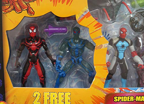 spiderman action figure set