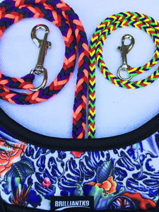 Paracord Leashes | Three Color Braided Dog Leash | BrilliantK9,Leashes and Collars,Dog Ladies,BrilliantK9