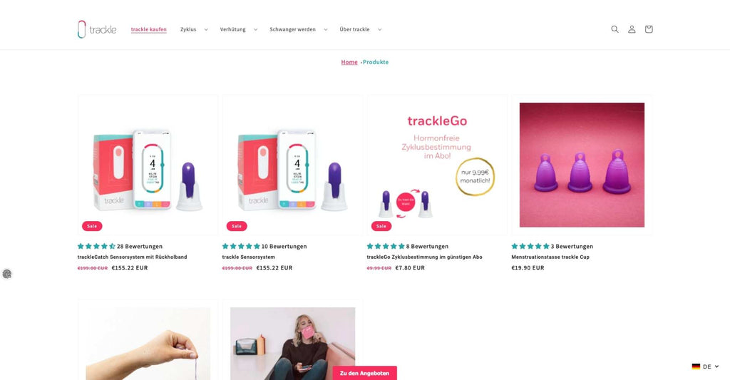 Shopify Shop Trackle