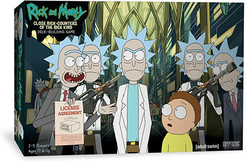 Rick and Morty Deckbuilding Game 
