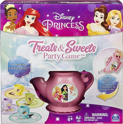 Disney Princess Treats & Sweats Party Board Game