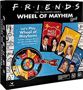 friends wheel of mayhem game 