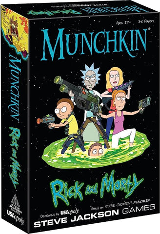 Munchkin Rick and Morty Card Game 
