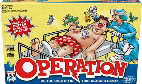 Operation Family Board Game 