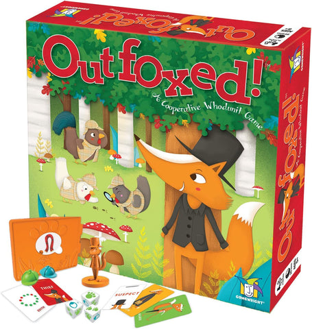 Outfoxed board game for 4 and 5 year olds