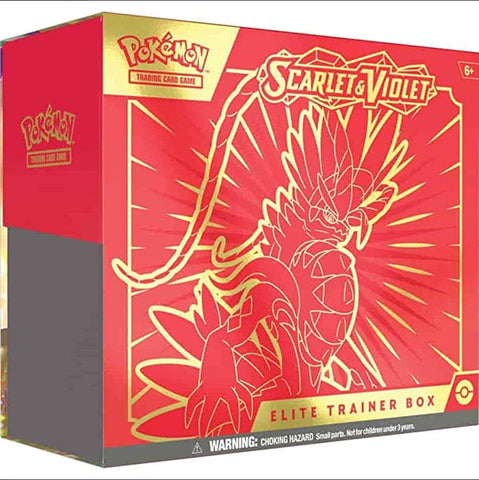 Pokemon TCG: Scarlet & Violet Elite Trainer Box: Power up Your Card Collection!