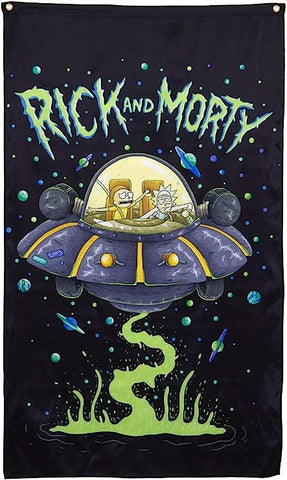 Rick & Morty Wall Banner 