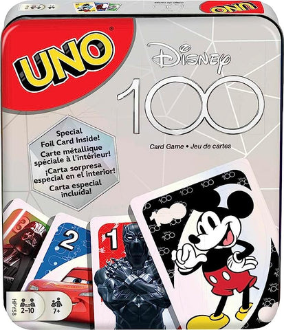 UNO Disney 100 Card Game