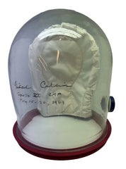 Apollo 11 Astronaut Michael Collins signed bubble helmet replica