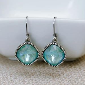 Raven Earrings Silky Sage - Peace by Piece Co.