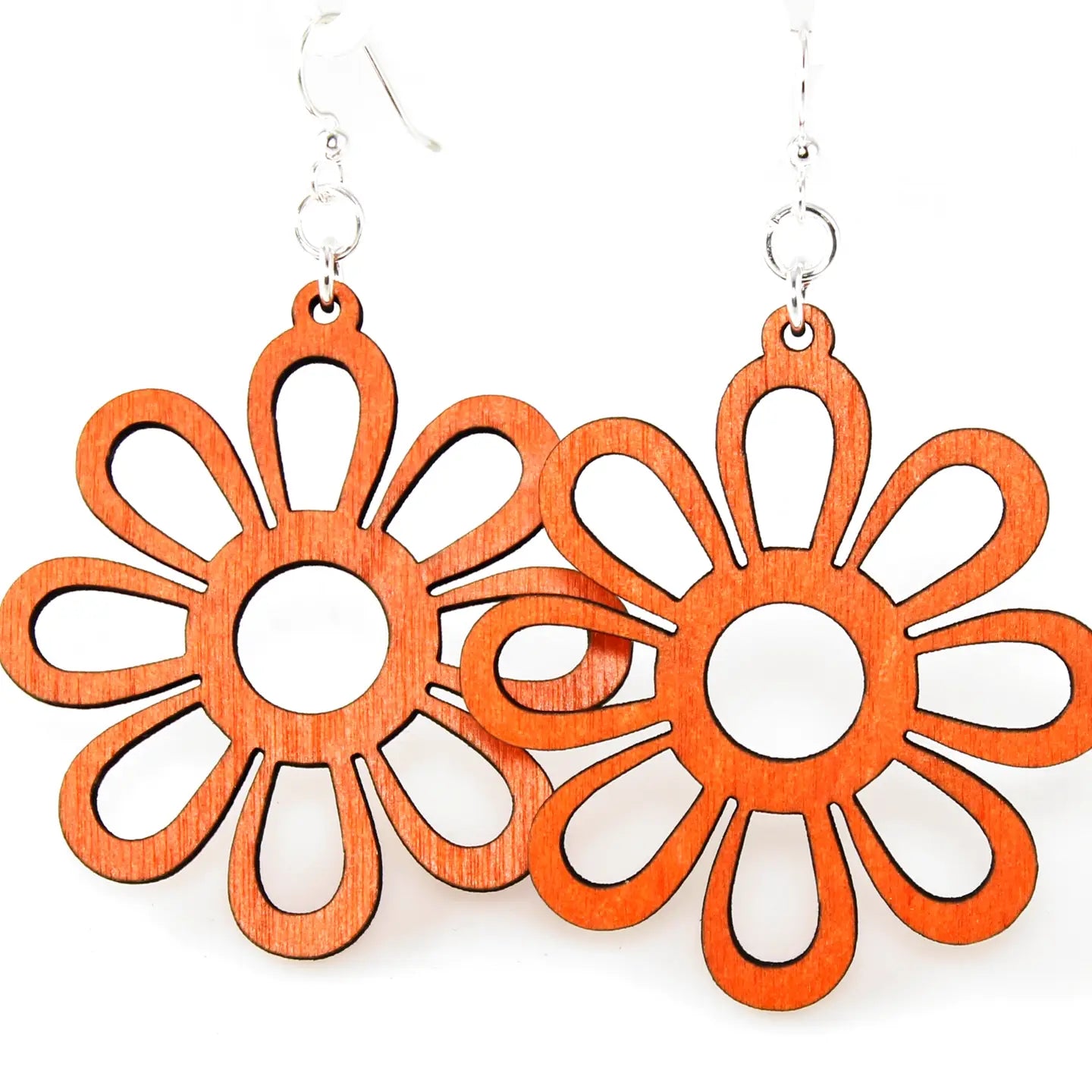 Sunflower Tangerine Earrings