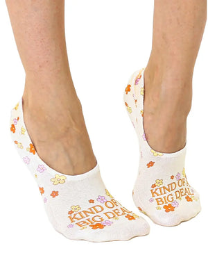Kind Of A Big Deal No Show Sock - Peace by Piece Co. - Big And Tall No Show Socks