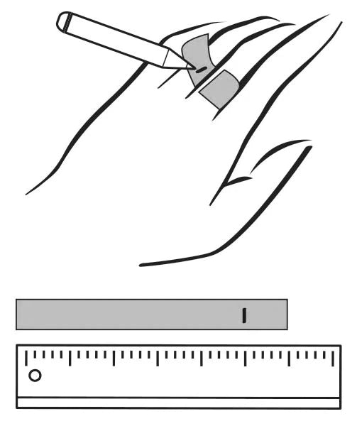 Measure your ring circumference