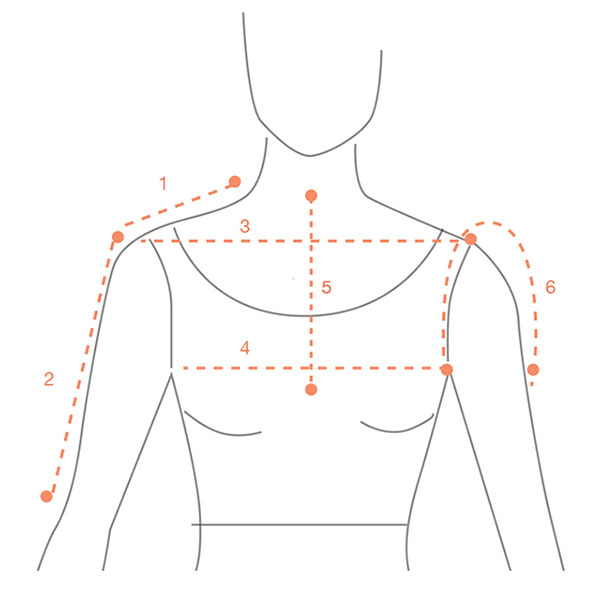 How to measure for shoulder pieces