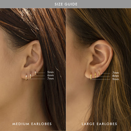 Second Piercing Earrings, Cartilage Earrings, Tiny Stud Earrings – AMYO ...