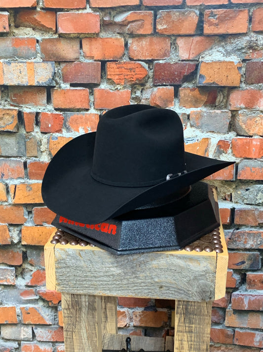 1000X BLACK FELT HAT – The Sparkling Spur