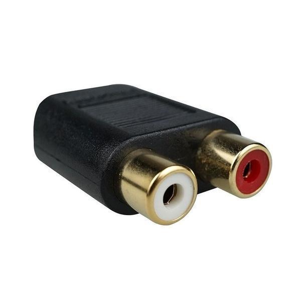 rca to 1 8 stereo y adapter