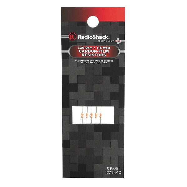 RadioShack 330?? ???W 5% Carbon-Film Resistors (5-