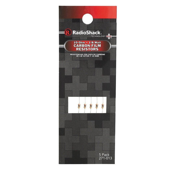 RadioShack 10?? ???W 5% Carbon-Film Resistors (5-P