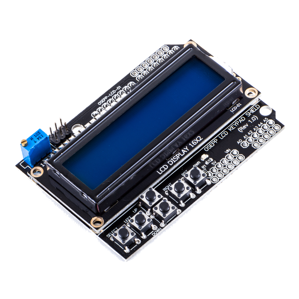 Osepp 16 X 2 Lcd Display Keypad Shield For Arduino